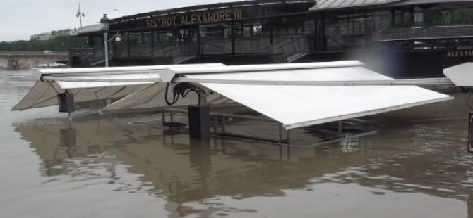 Paris sular altında
