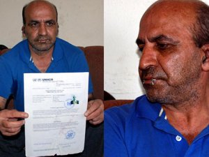 Almanya'daki ailesi gösterilmeyen adam ağzını ve kulağını dikti