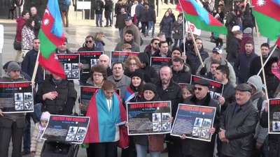 Hocalı katliamı Almanya'da protesto edildi
