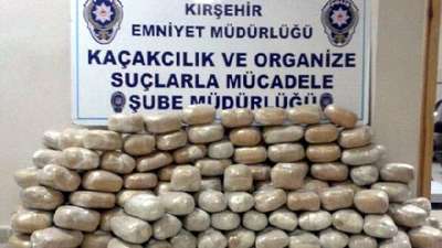 205 kilo esrarla yakalan polis memuru tutuklandı
