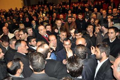 Erzurum'da konut mağdurlarına umut verildi