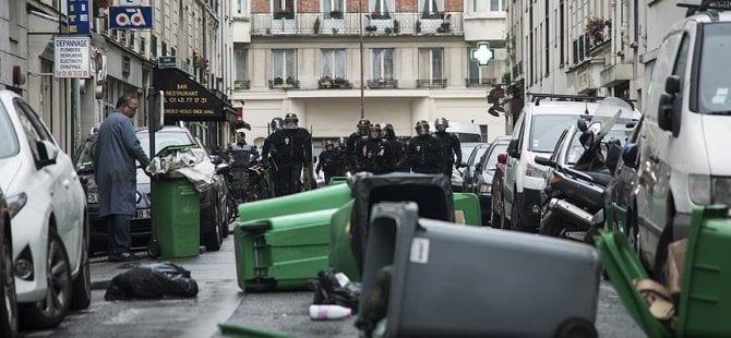 Paris'te makinistler zorla göreve getirilecek