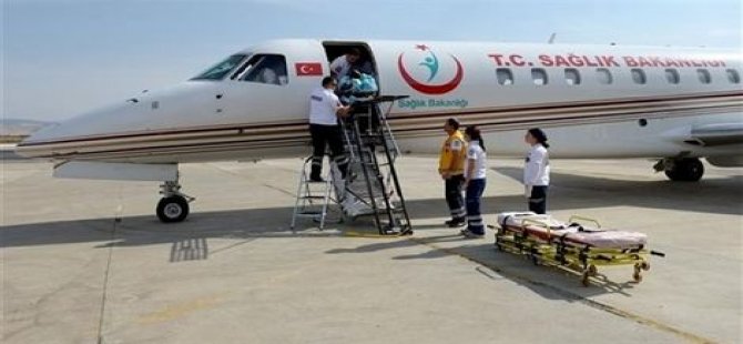 Yaralanan Türk öğrenci için ambulans uçak havalandı
