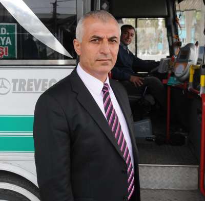 Midibüste şoförle yolcunun korkutan tartışması