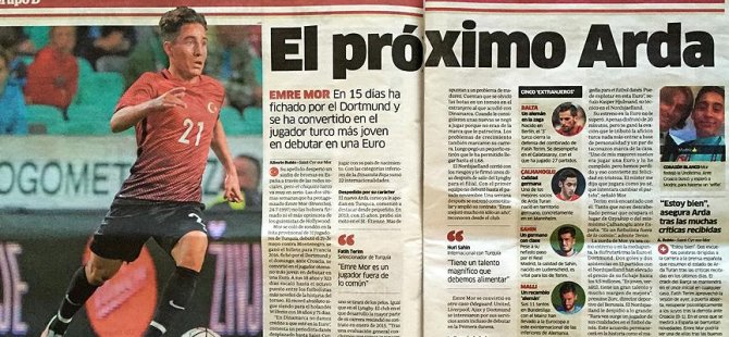 İspanyolların gözü Emre Mor'a çevrildi