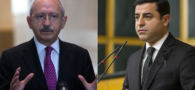 Kılıçdaroğlu ve Demirtaş'ın fezlekeleri Başsavcılıkta