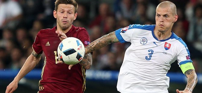 Slovakya Rusya'yı 2-1 yendi