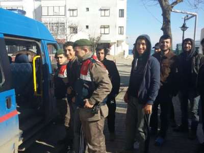 Tekirdağ’da 23 Suriyeli kaçak işçi yakalandı
