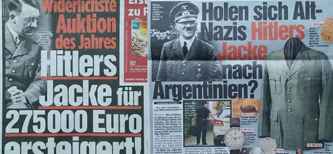 Hitler’in ceketi 275 bin avroya satıldı