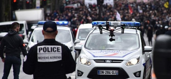 'Fransız polisi yorgun düştü'