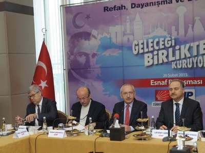 Kılıçdaroğlu, 'Geleceği Birlikte Kuruyoruz Esnaf Buluşması'na katıldı