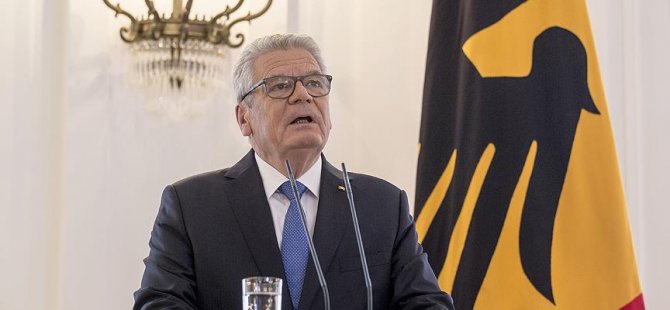 Gauck: Avrupa yanıtsız bırakmaz