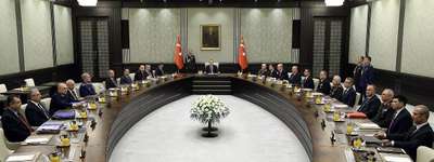 2015 yılının ilk MGK'sı Cumhurbaşkanlığı Sarayı'nda başladı