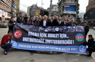 Hocalı katliamında ölenler Zonguldak'ta anıldı