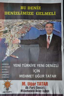 'Sıra dışı' aday yine deniz vadetti