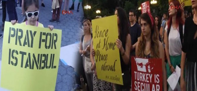 New York'tan İstanbul mesajı: Yalnız değilsin