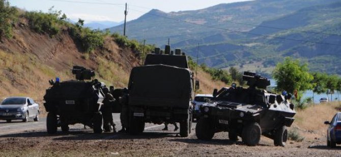 Tunceli- Elazığ karayolunda askerlere bombalı saldırı