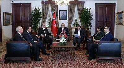 Akdoğan ile HDP heyetinin "Çözüm Süreci " görüşmesi sonrası açıklama (1)