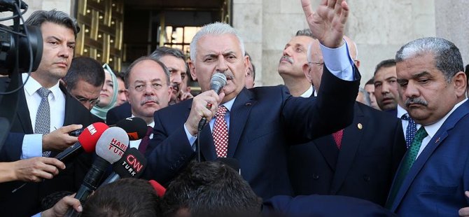 Başbakan Yıldırım: Buna benzer olaylar Türkiye'de olabilir