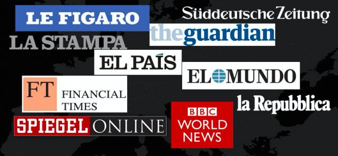 Cumhuriyet'e operasyon dış basında