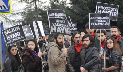 İç Güvenlik Yasa Tasarısı İzmit'te protesto edildi