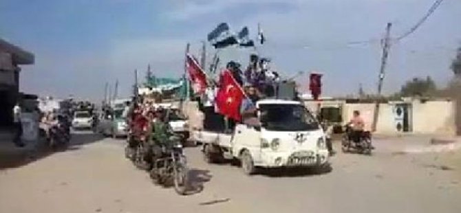 Suriyelilerden darbe girişimi protestosu
