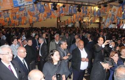 Gaziantep'te Ak Parti temayül yoklaması yaptı
