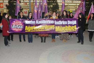 Kadınlardan, kadın cinayetleri tepkisi