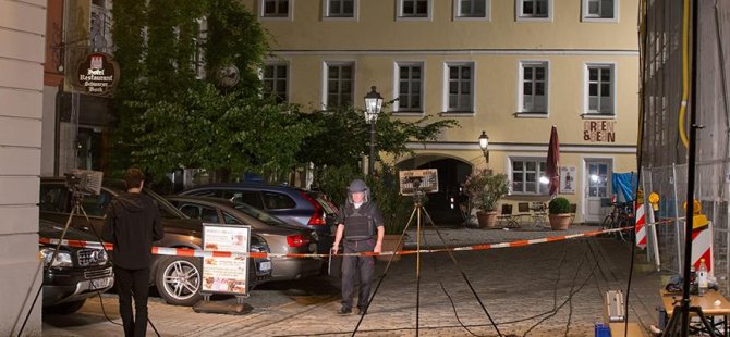 Almanya’da canlı bomba saldırısı