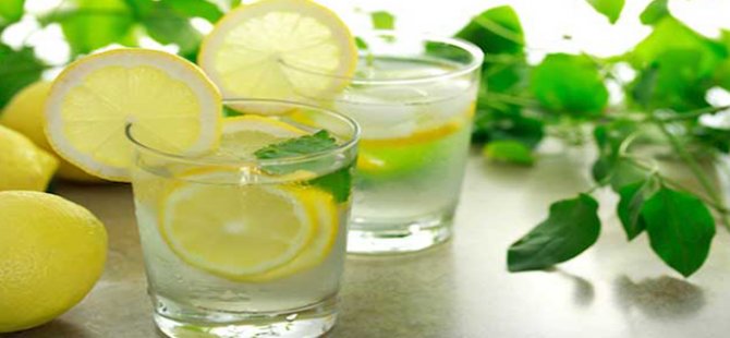 Limonlu suyun faydaları saymakla bitmez