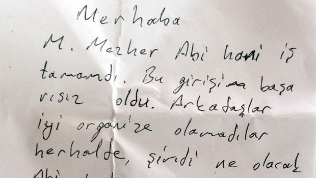 Gülen'in yeğenine not: Hani iş tamamdı?
