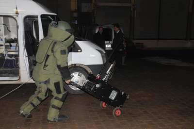 Gaziantep'te beton duba bomba paniği yaşattı