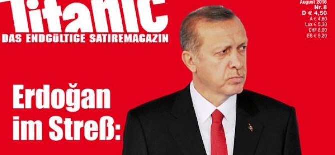 Alman dergiden Erdoğan'a hakaret