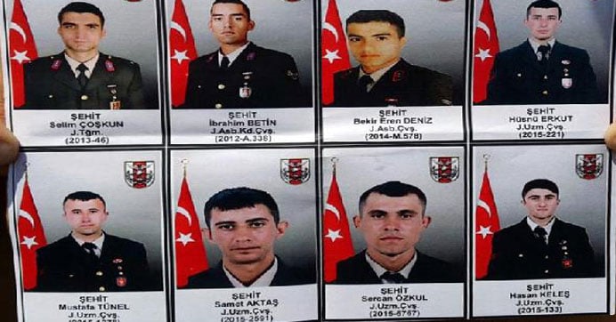 Şehit sayısı 8'e yükseldi