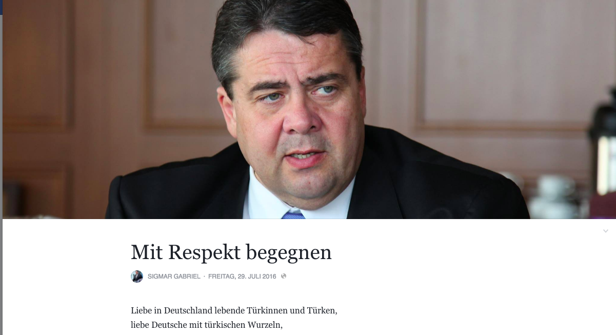 'Almanyada yaşayan sevgili Türkler...'