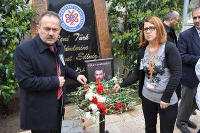 Sağlıkçılardan Fırat Çakıroğlu eylemi