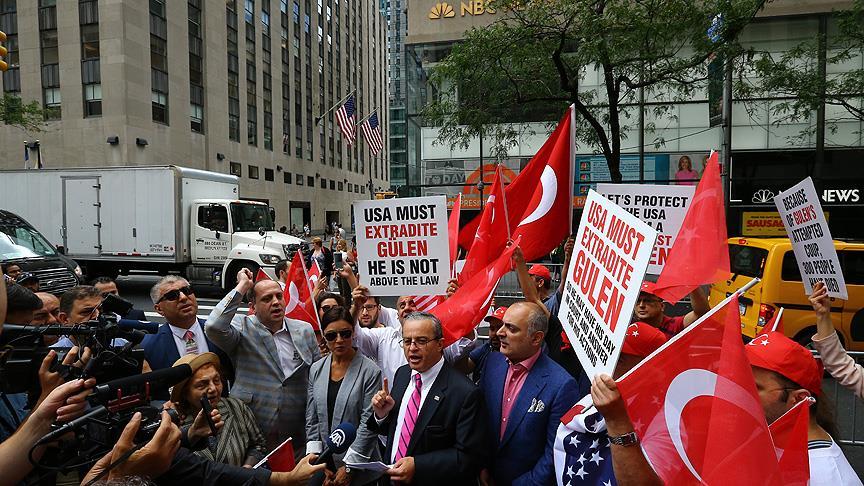 Amerikan televizyonuna protesto