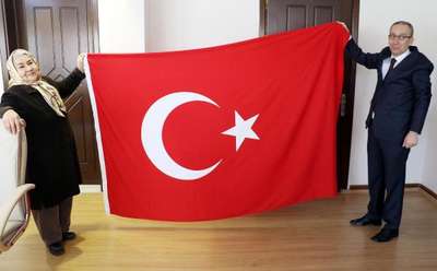 'Bayrak Ana' Samsun'da