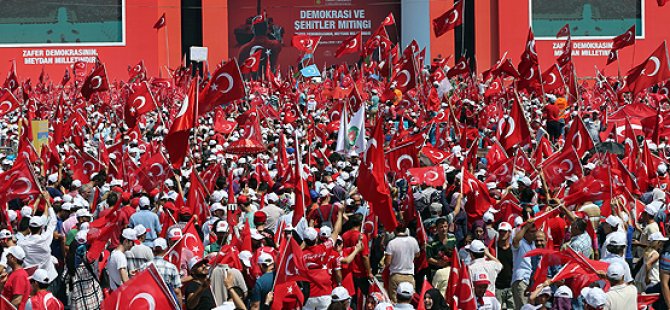Demokrasi ve Şehitler Mitingi (Canlı Yayın)