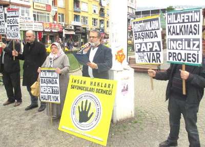 İzmit'te 7 kişilik gruptan 'hilafet' çağrısı