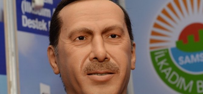Erdoğan'ın büstünde 500 kişinin saçı kullanıldı
