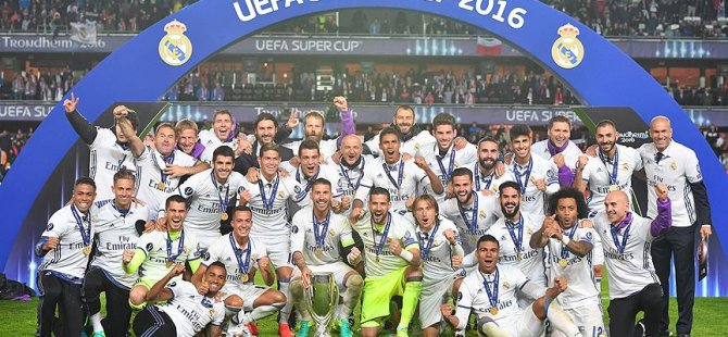 UEFA Süper Kupa sahibini buldu