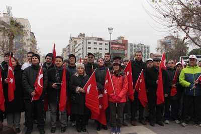 DENİZLİ'DE SARIKAMIŞ ŞEHİTLERİ UNUTULMADI