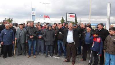 KANSER KONUTLARINA BORÇ ÇIKARILINCA YOLU KAPATTI