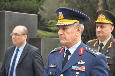 Hava Kuvvetleri Komutanı Öztürk Azerbaycan'da...
