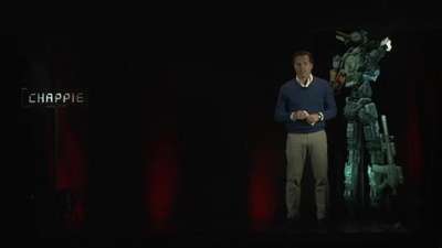 Aktör Hugh Jackman hologram aracılığı ile basın toplantısı düzenledi