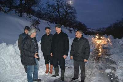SAVAŞTEPE'DE KAPALI YOLLAR TEK TEK AÇILIYOR