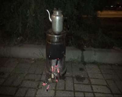 Zabıtadan "seyyar semaver" operasyonu
