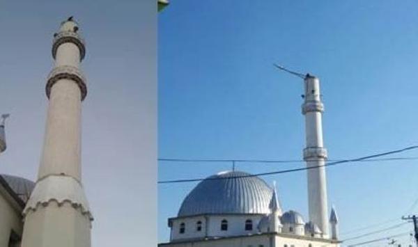 'Cami minaresi görmek istemiyorum' deyip yıktı