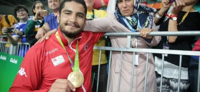 Olimpiyat şampiyonu Taha'nın ilginç hikâyesi